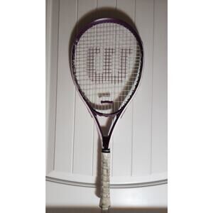 Wilson Hope Breast Cancer Carbon Pink/Purple Tennis Racket 4 3/8 Grip